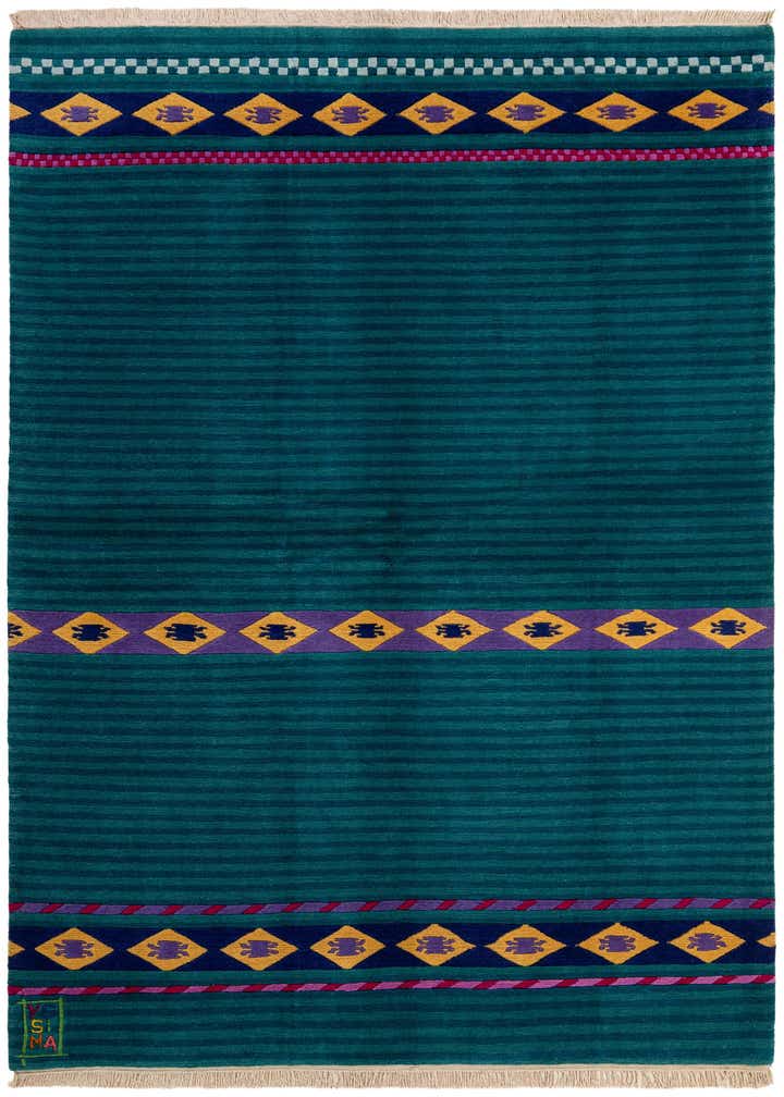 5' 9 x 7' 10 Hand Knotted Nepal Wool Rug