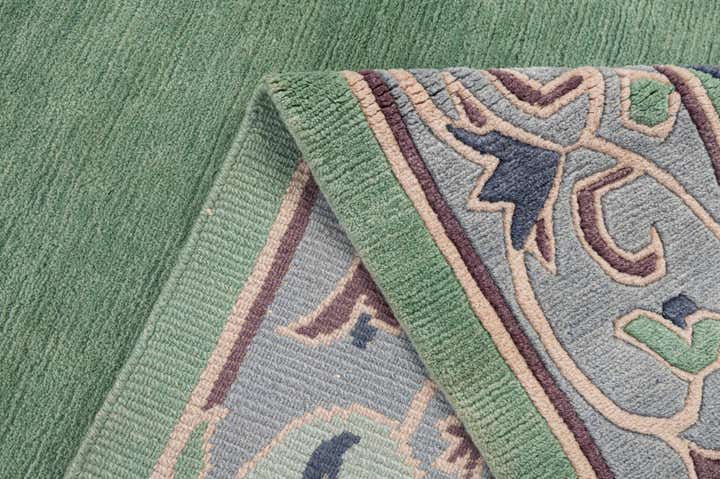 6' 7 x 9' 10 Hand Knotted Nepal Wool Rug