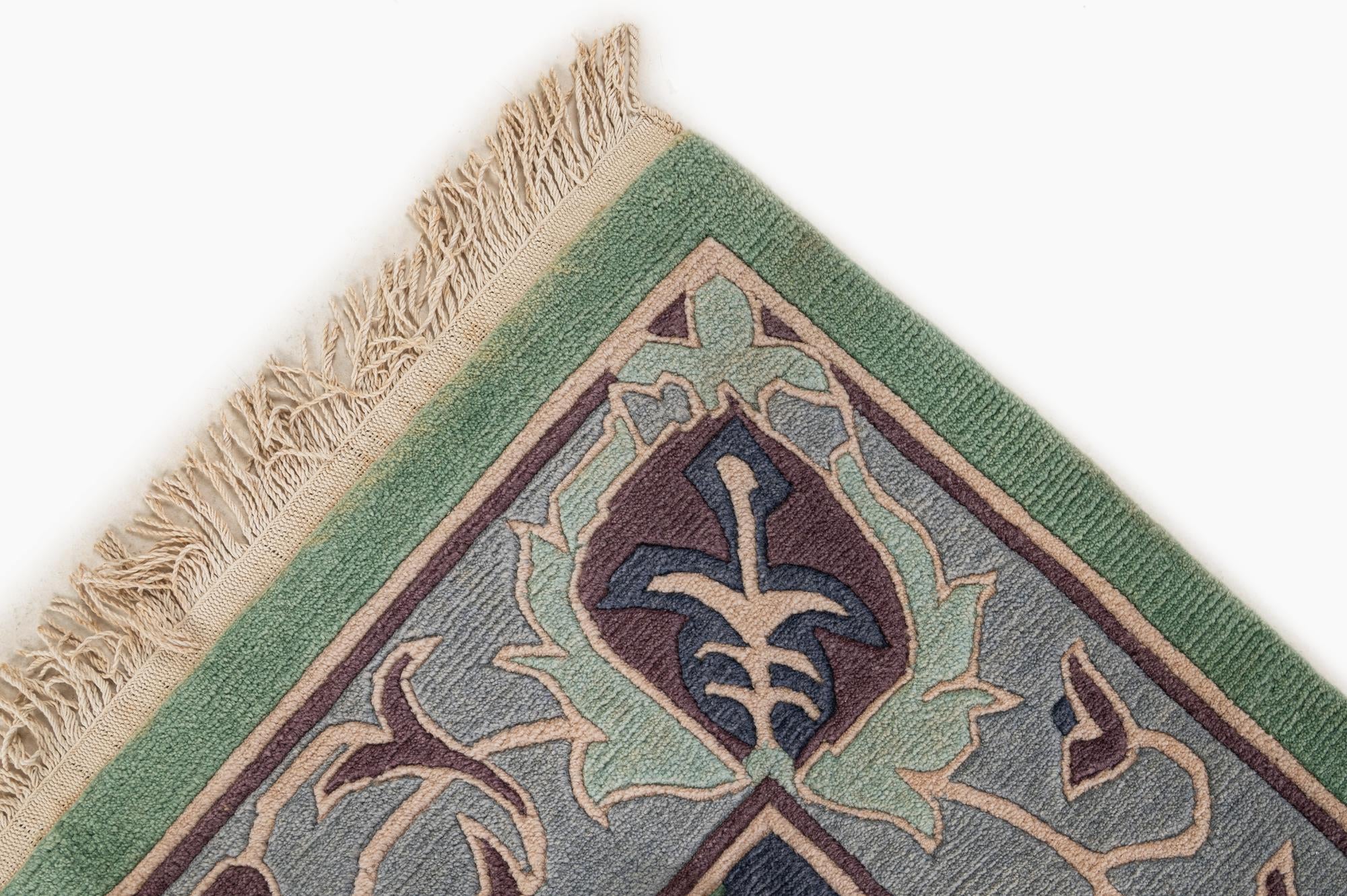 6' 7 x 9' 10 Hand Knotted Nepal Wool Rug