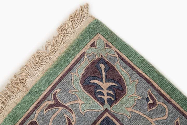 6' 7 x 9' 10 Hand Knotted Nepal Wool Rug