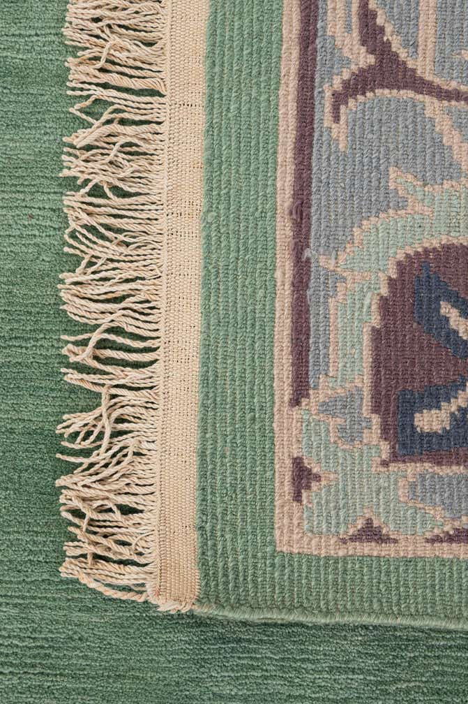 6' 7 x 9' 10 Hand Knotted Nepal Wool Rug