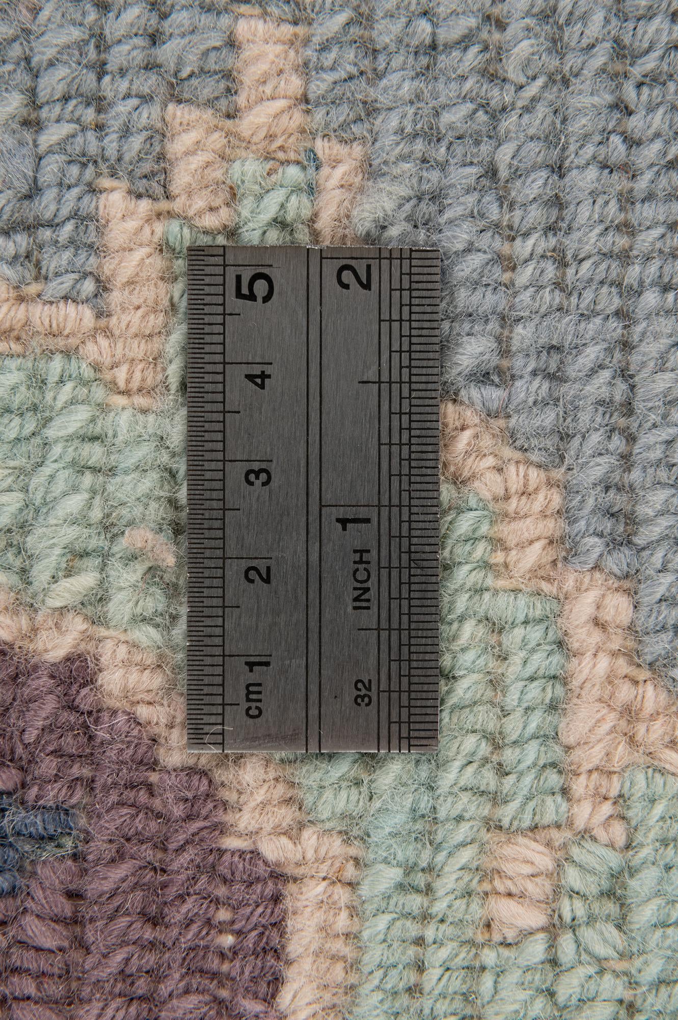 6' 7 x 9' 10 Hand Knotted Nepal Wool Rug