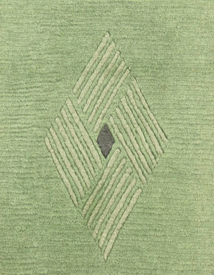 Detail image of 4' 7 x 6' 6 Hand Knotted Nepal Wool Rug