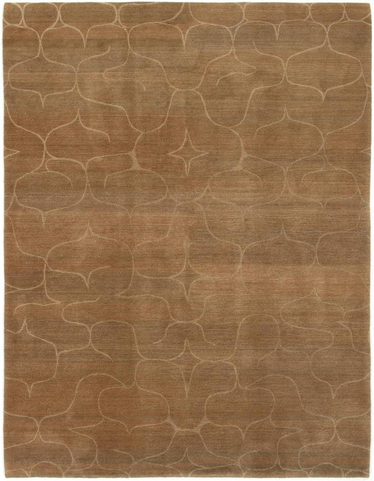 Detail image of 5' 10 x 8' Hand Knotted Odegard Rug