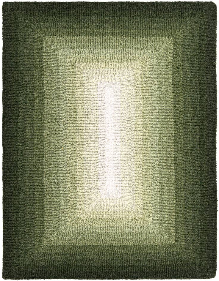 Detail image of 2' x 3' 1 Ombre Wool Rug