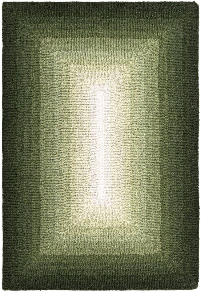 Detail image of 2' x 3' 1 Ombre Wool Rug