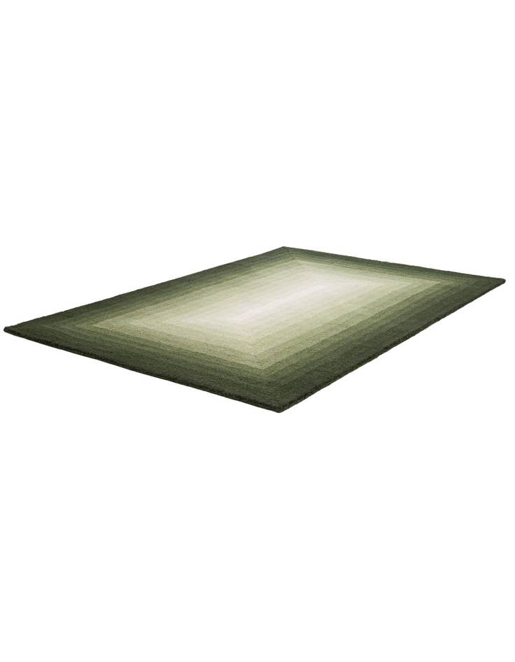 Detail image of 4' 1 x 6' 1 Ombre Wool Rug