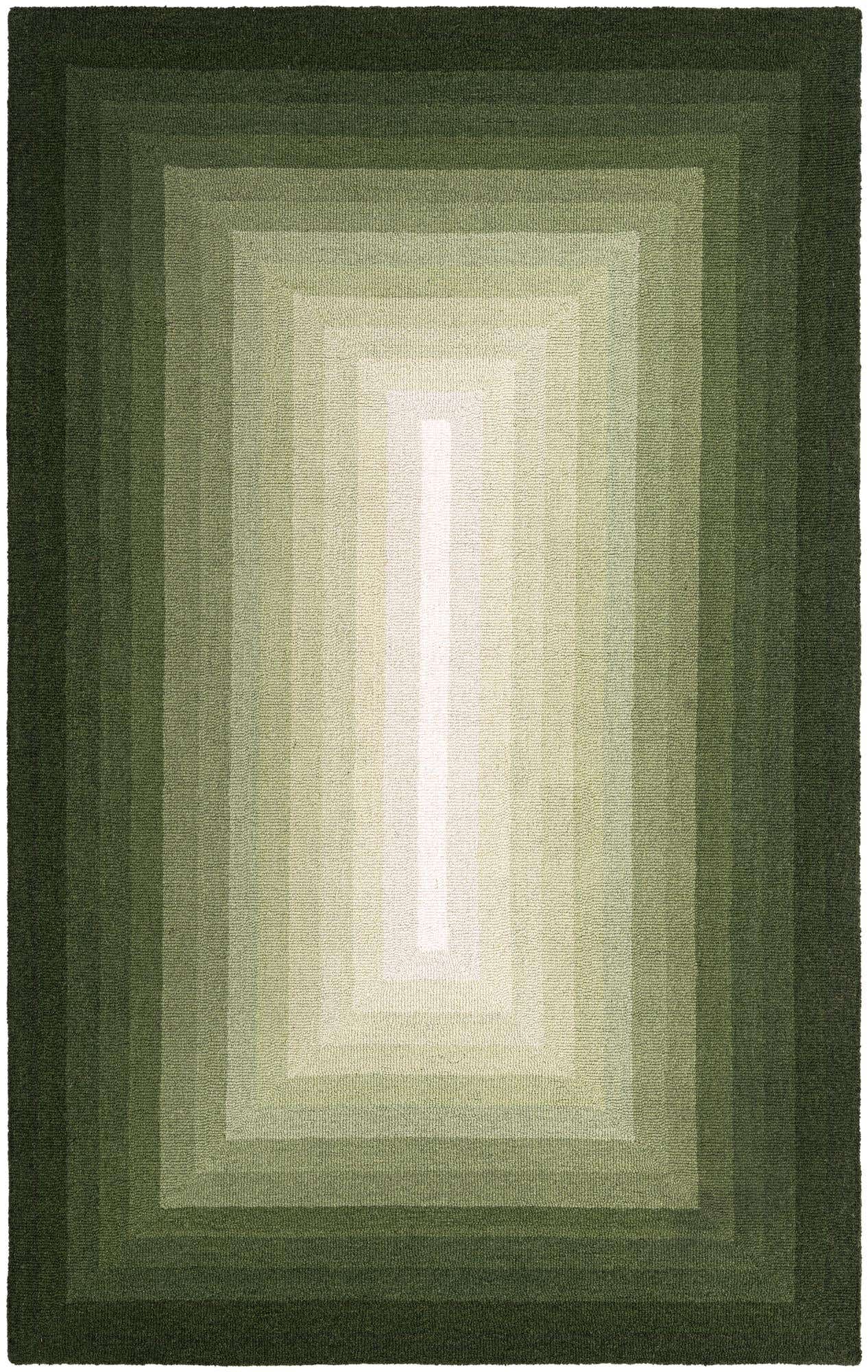 5' 1 x 8' Ombre Wool Rug