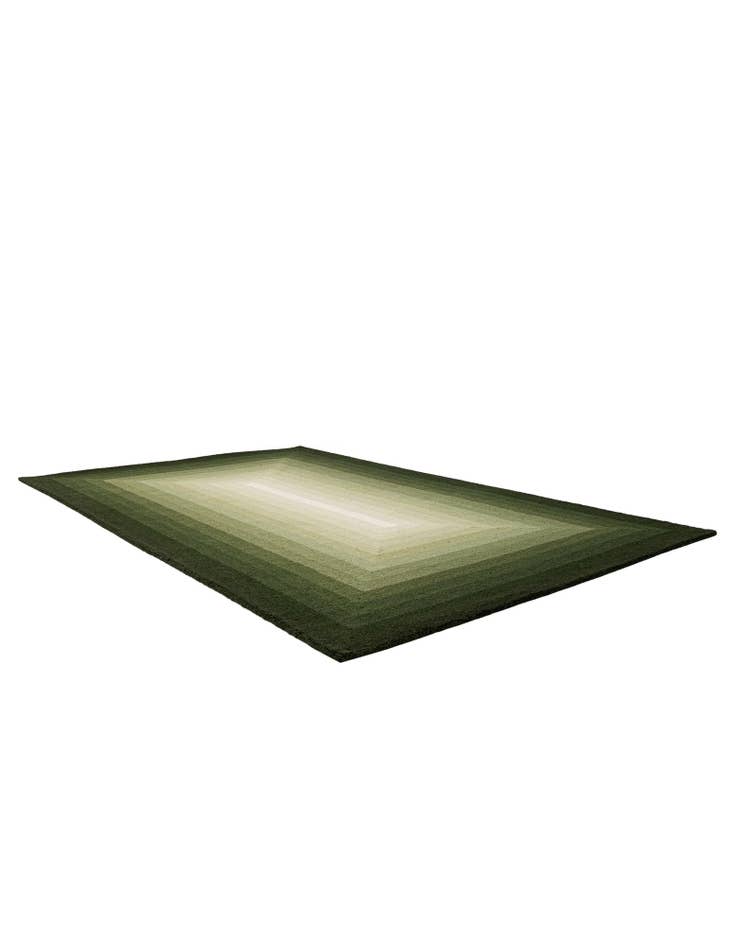 Detail image of 5' 1 x 8' Ombre Wool Rug