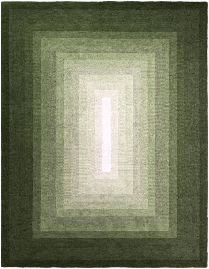 Detail image of 9' x 12' Ombre Wool Rug