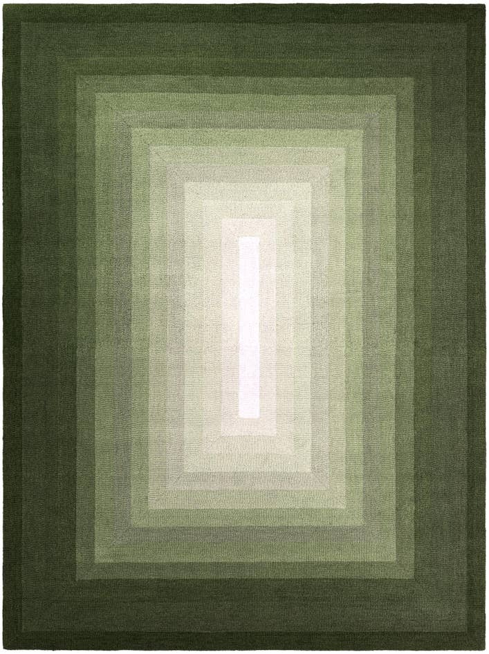 Detail image of 9' x 12' Ombre Wool Rug