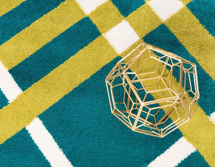 Detail image of Jane Seymour 4' x 6' Open Hearts Rug