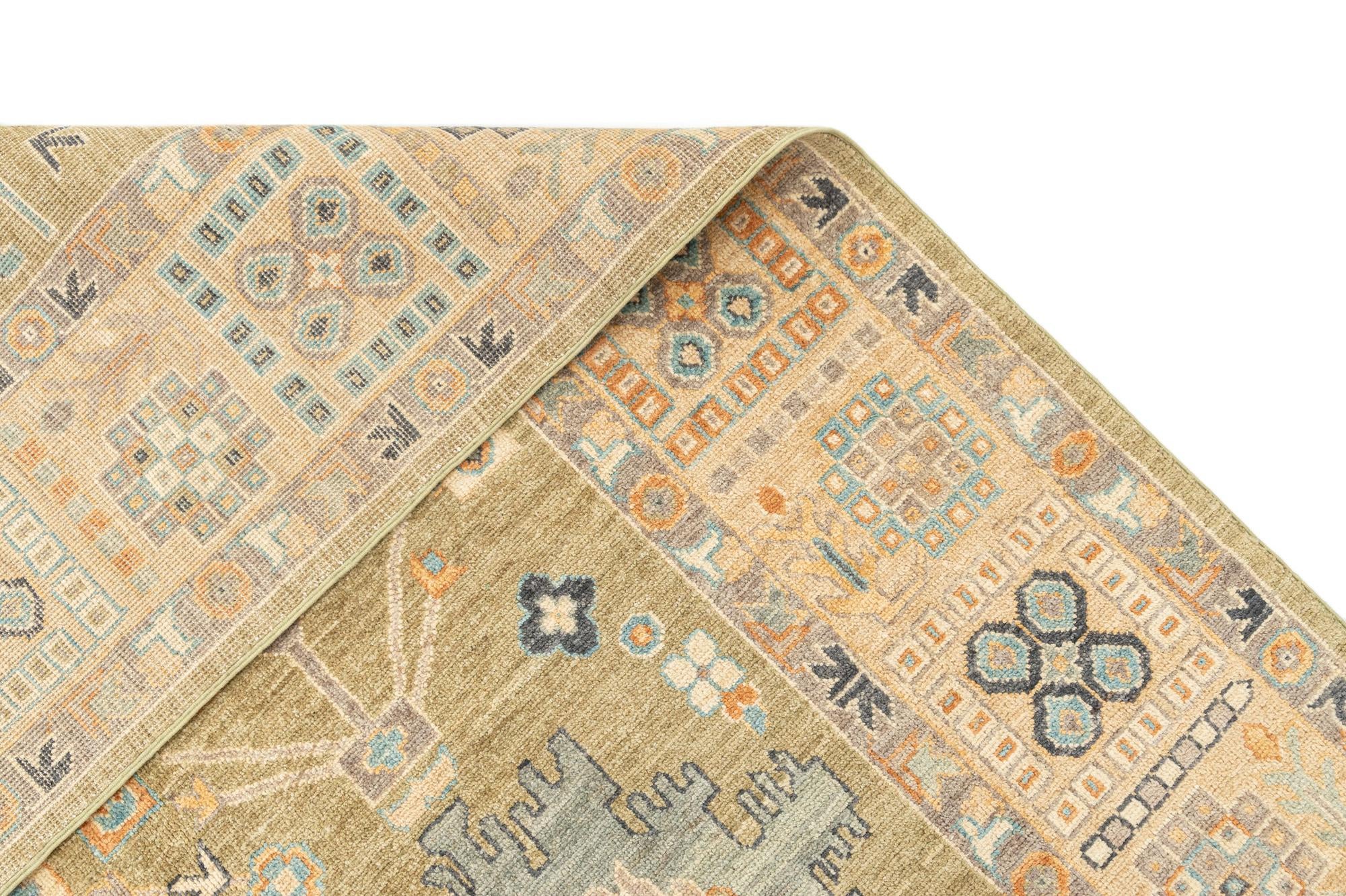 7' 10 x 10' 1 Hand Knotted Oushak Rug