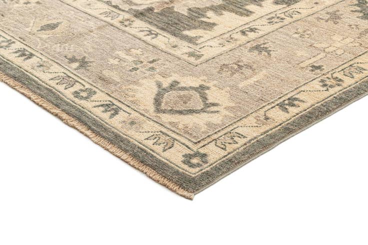 Detail image of 8' 9 x 11' 10 Hand Knotted Oushak Rug