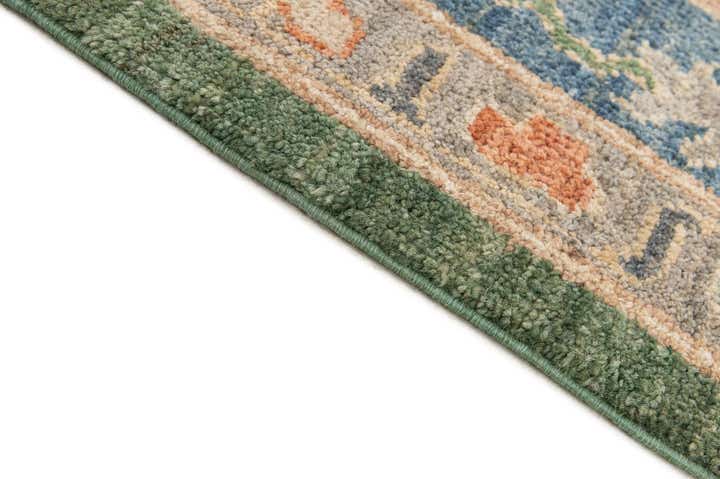 8' 1 x 9' 11 Hand Knotted Oushak Wool Rug