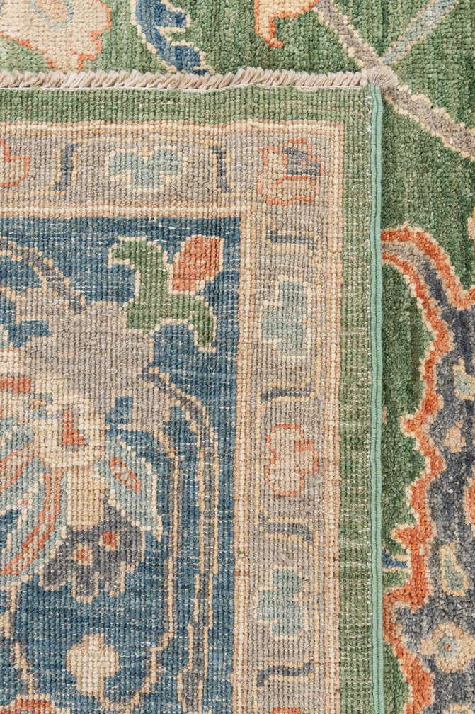 8' 1 x 9' 11 Hand Knotted Oushak Wool Rug
