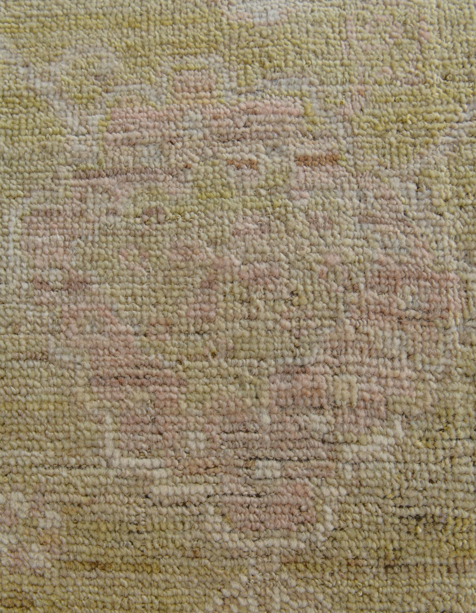 8' x 10' 2 Hand Knotted Oushak Wool Rug