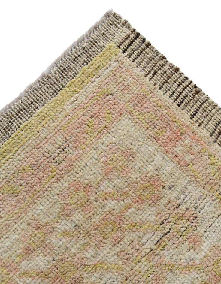 Detail image of 9' 1 x 12'  Hand Knotted Oushak Wool Rug