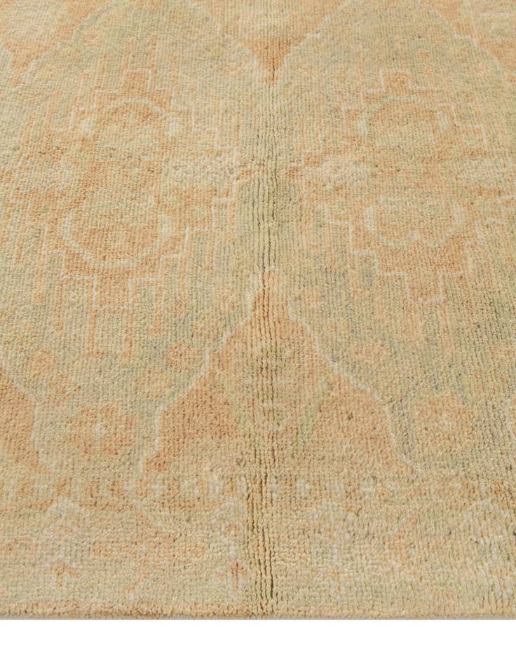 Detail image of 3' 9 x 5' 11 Hand Knotted Oushak Wool Rug