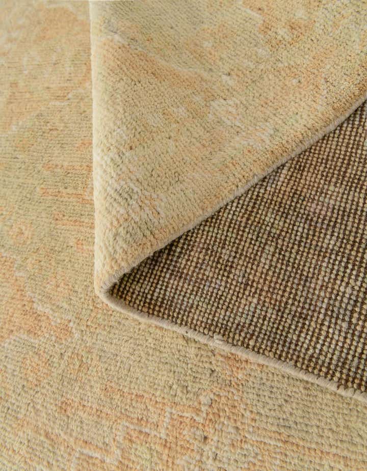 3' 9 x 5' 11 Hand Knotted Oushak Wool Rug