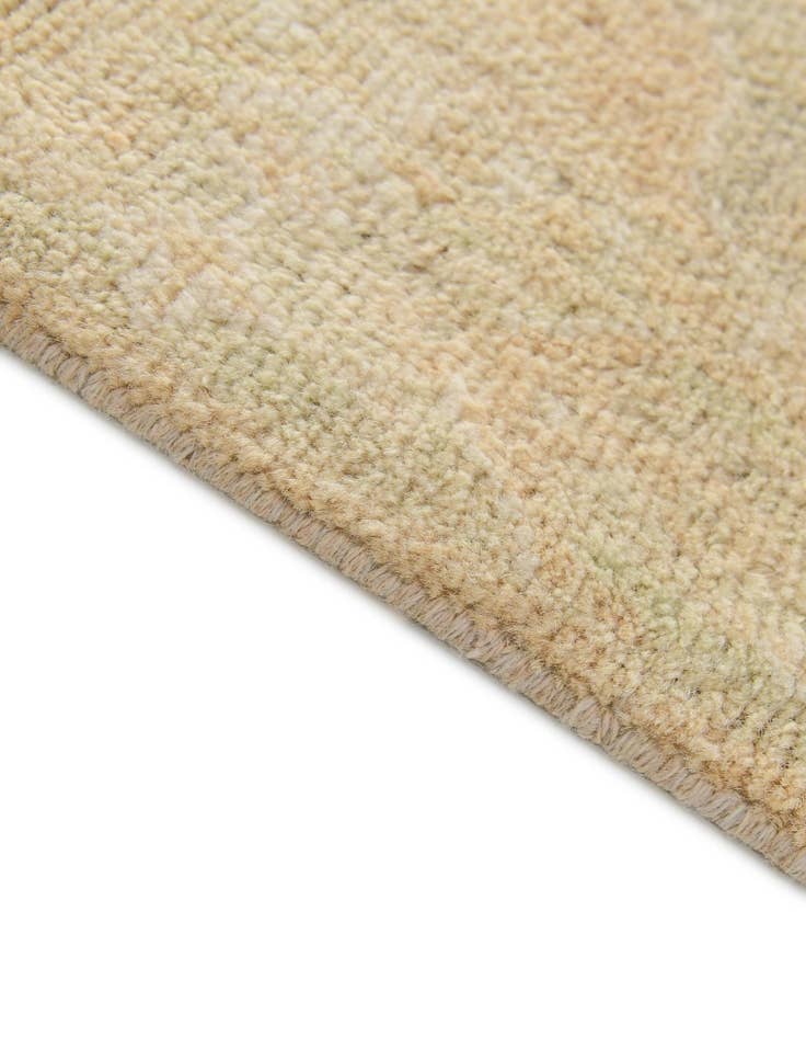 Detail image of 3' 9 x 5' 11 Hand Knotted Oushak Wool Rug