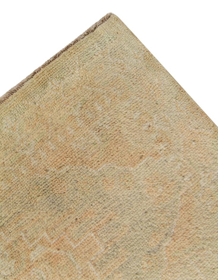 Detail image of 3' 9 x 5' 11 Hand Knotted Oushak Wool Rug