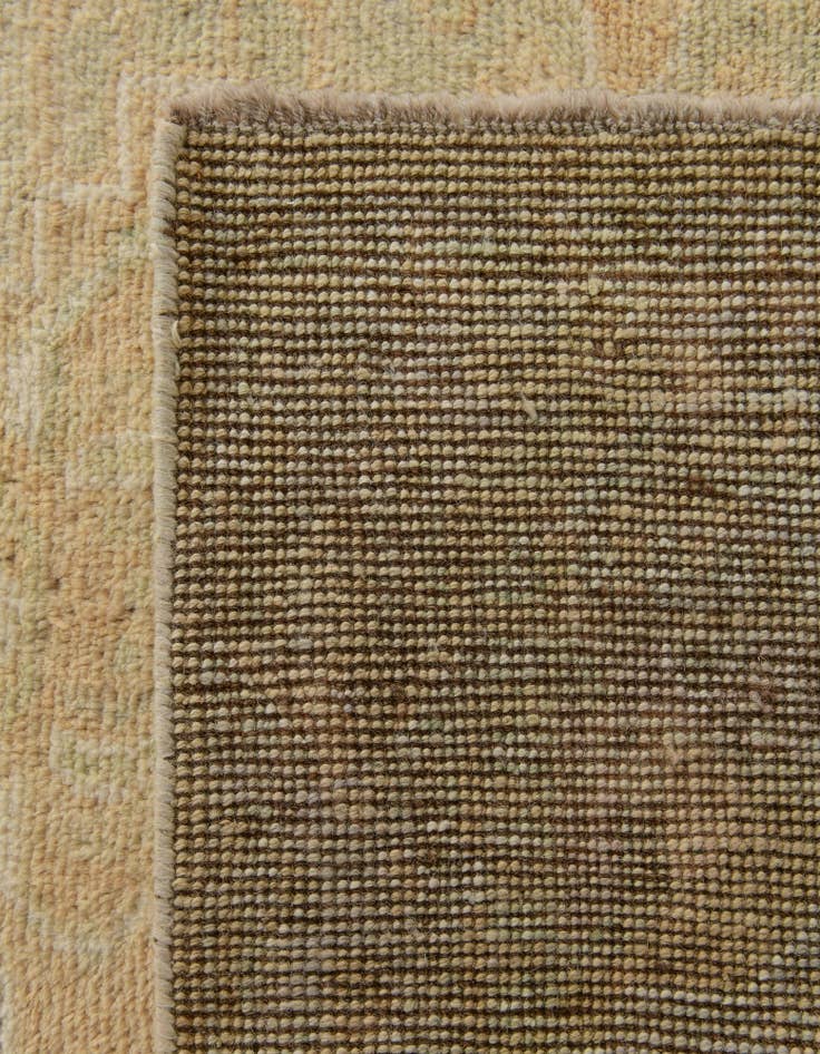 Detail image of 3' 9 x 5' 11 Hand Knotted Oushak Wool Rug