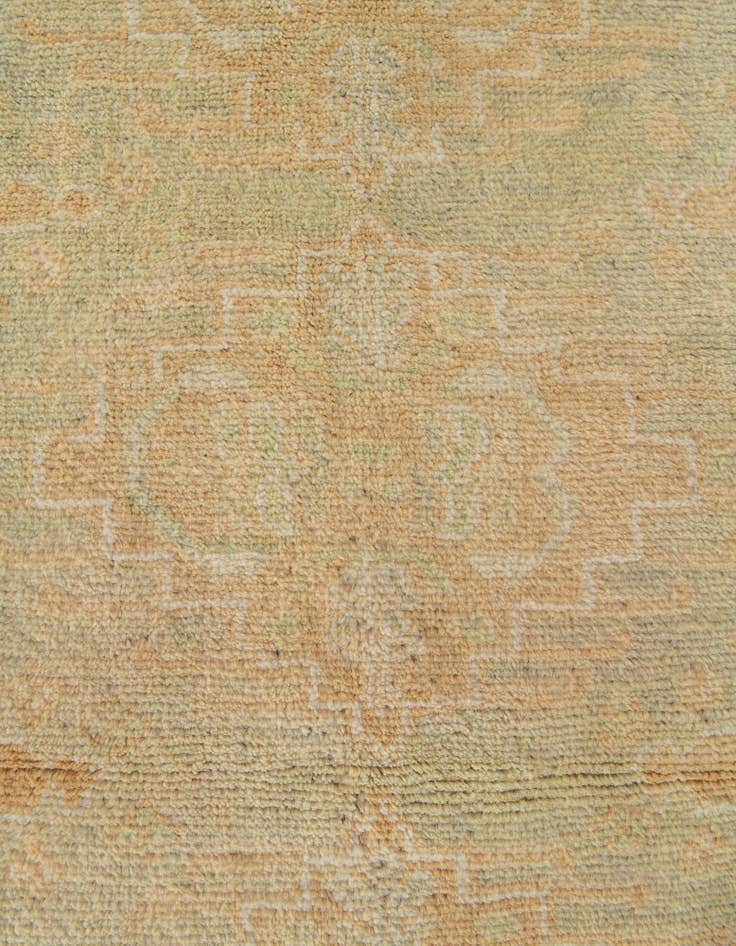 Detail image of 3' 9 x 5' 11 Hand Knotted Oushak Wool Rug