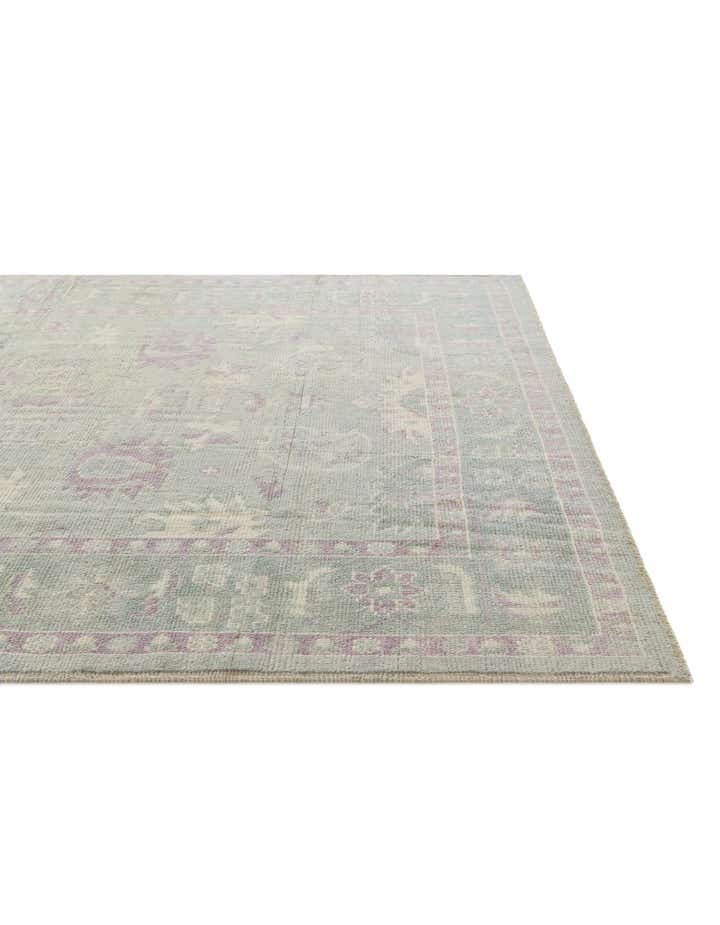 8' 5 x 10' Hand Knotted Oushak Wool Rug