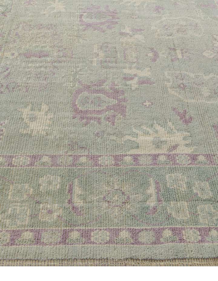 8' 5 x 10' Hand Knotted Oushak Wool Rug