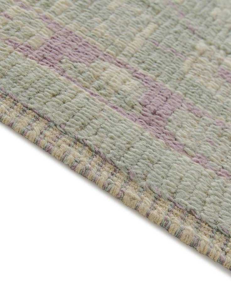 Detail image of 8' 5 x 10'  Hand Knotted Oushak Wool Rug