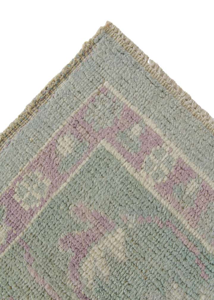 8' 5 x 10' Hand Knotted Oushak Wool Rug