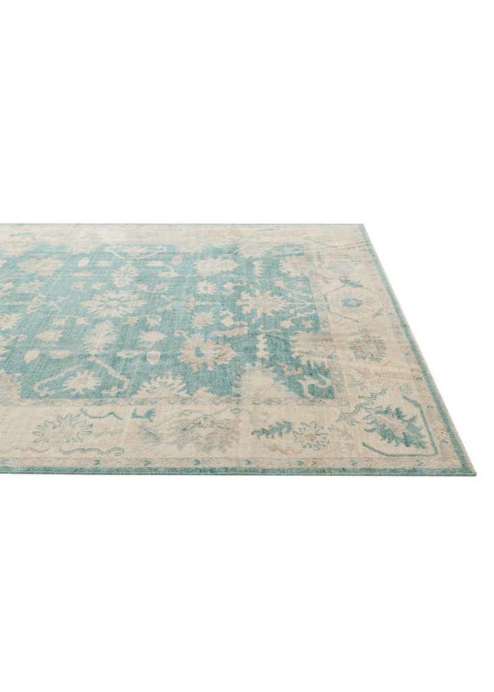 8' 2 x 9' 8 Hand Knotted Oushak Wool Rug