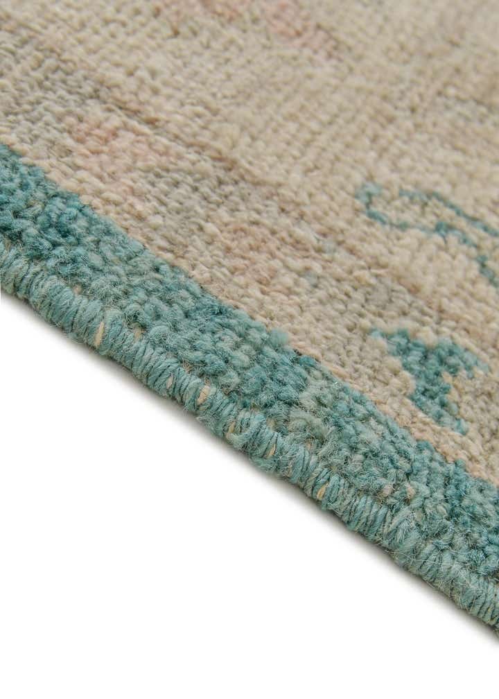 8' 2 x 9' 8 Hand Knotted Oushak Wool Rug