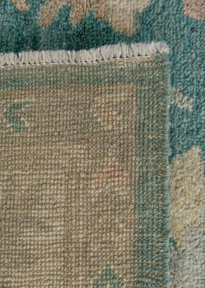 8' 2 x 9' 8 Hand Knotted Oushak Wool Rug