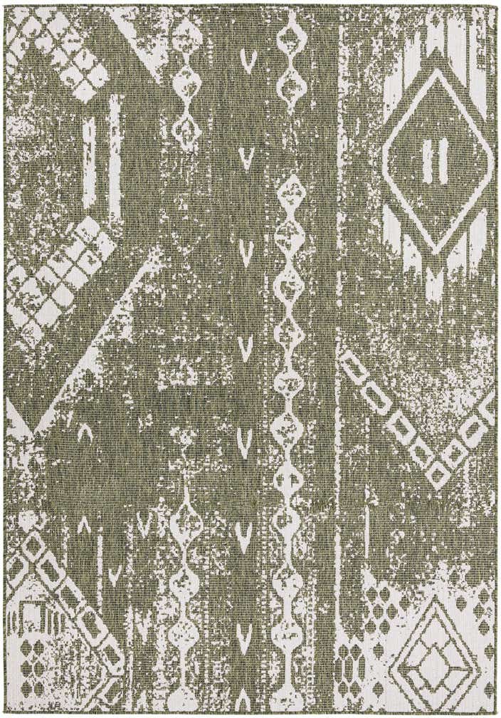 7' x 10' Easy-Clean Bohemian Indoor / Outdoor Rug