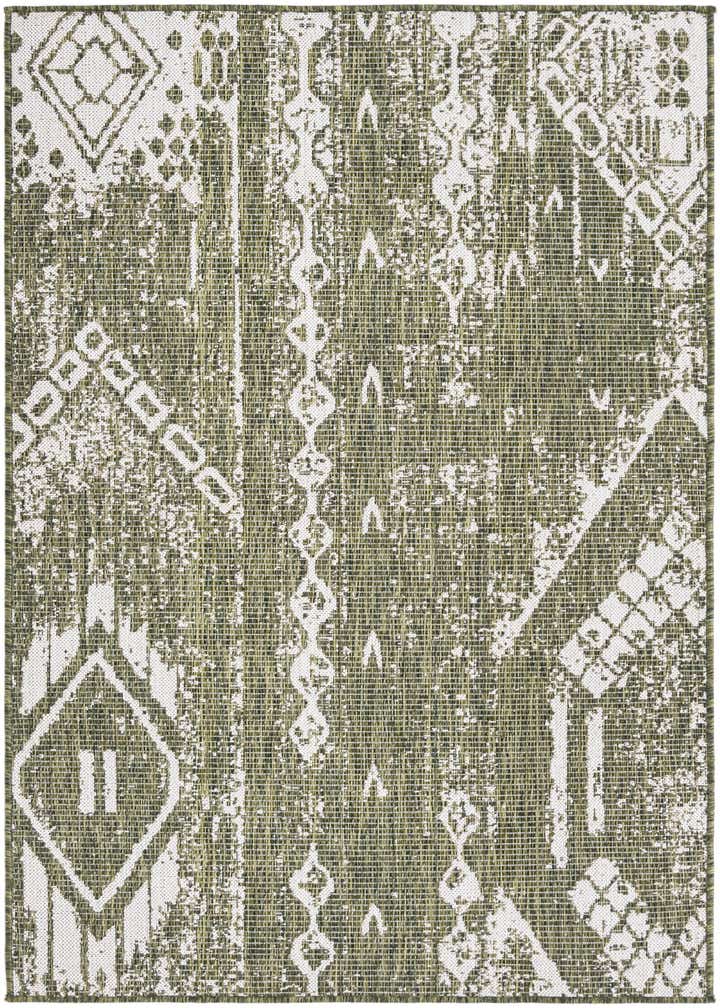 4' x 6' Easy-Clean Bohemian Indoor / Outdoor Rug