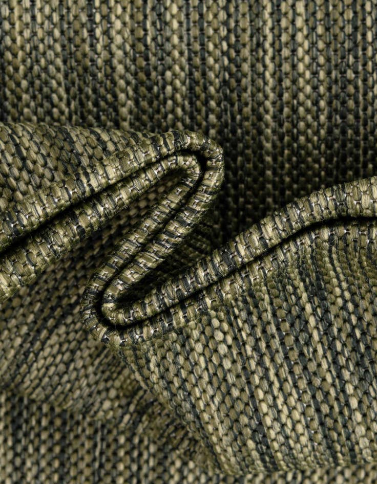 Detail image of 7' 10 x 11'  Washable Border Indoor / Outdoor Rug