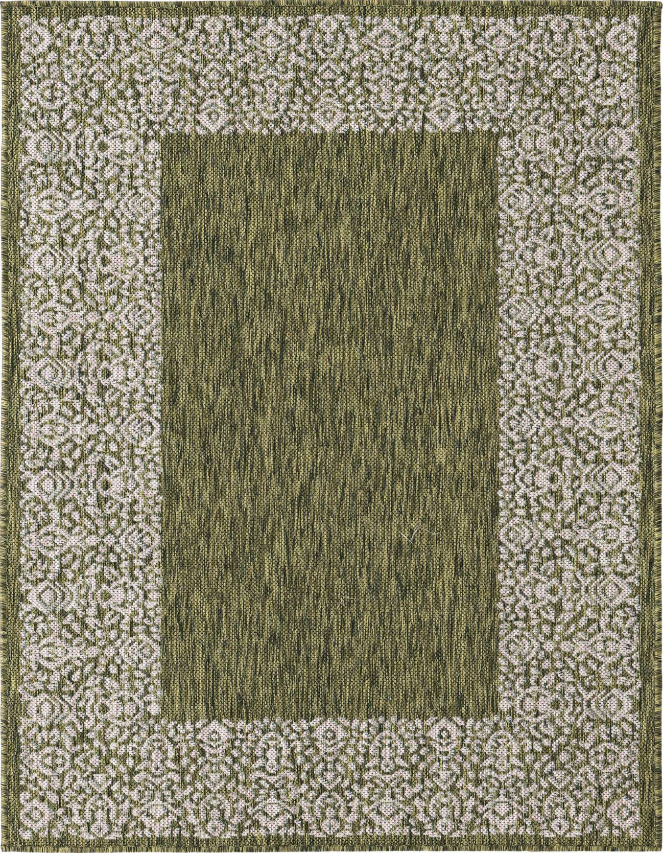 3' x 5' 3 Easy-Clean Border Indoor / Outdoor Rug