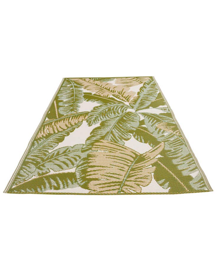 Detail image of 4' x 6'  Washable Botanical Indoor / Outdoor Rug