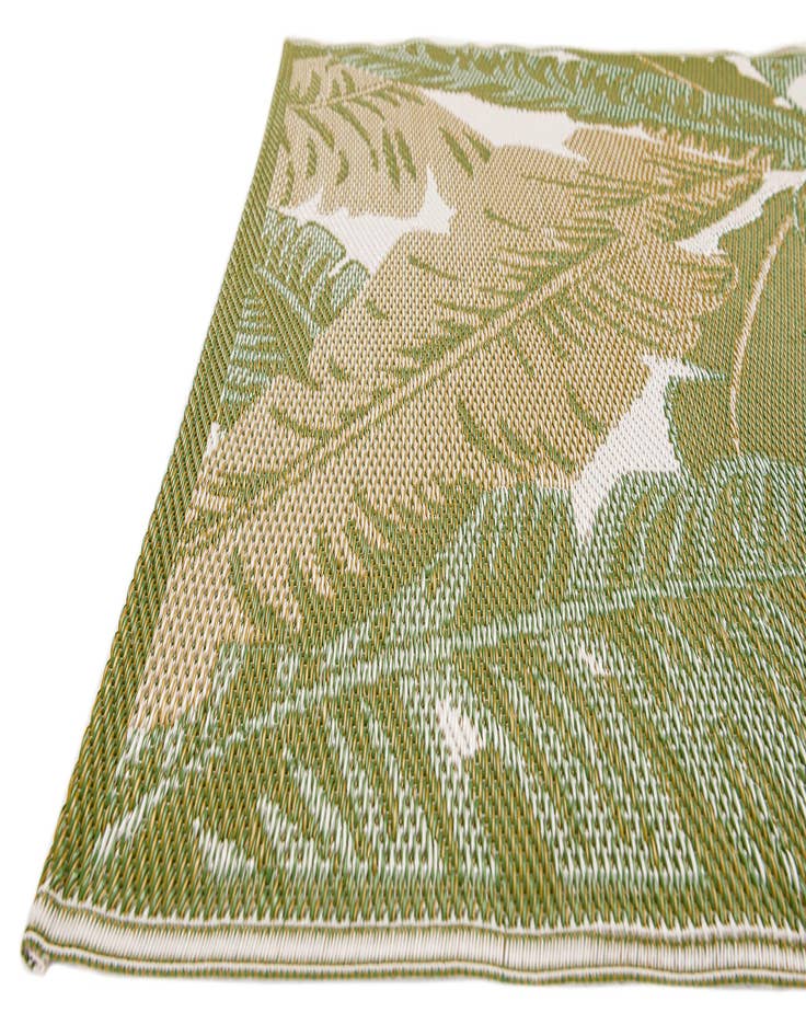 Detail image of 4' x 6'  Washable Botanical Indoor / Outdoor Rug