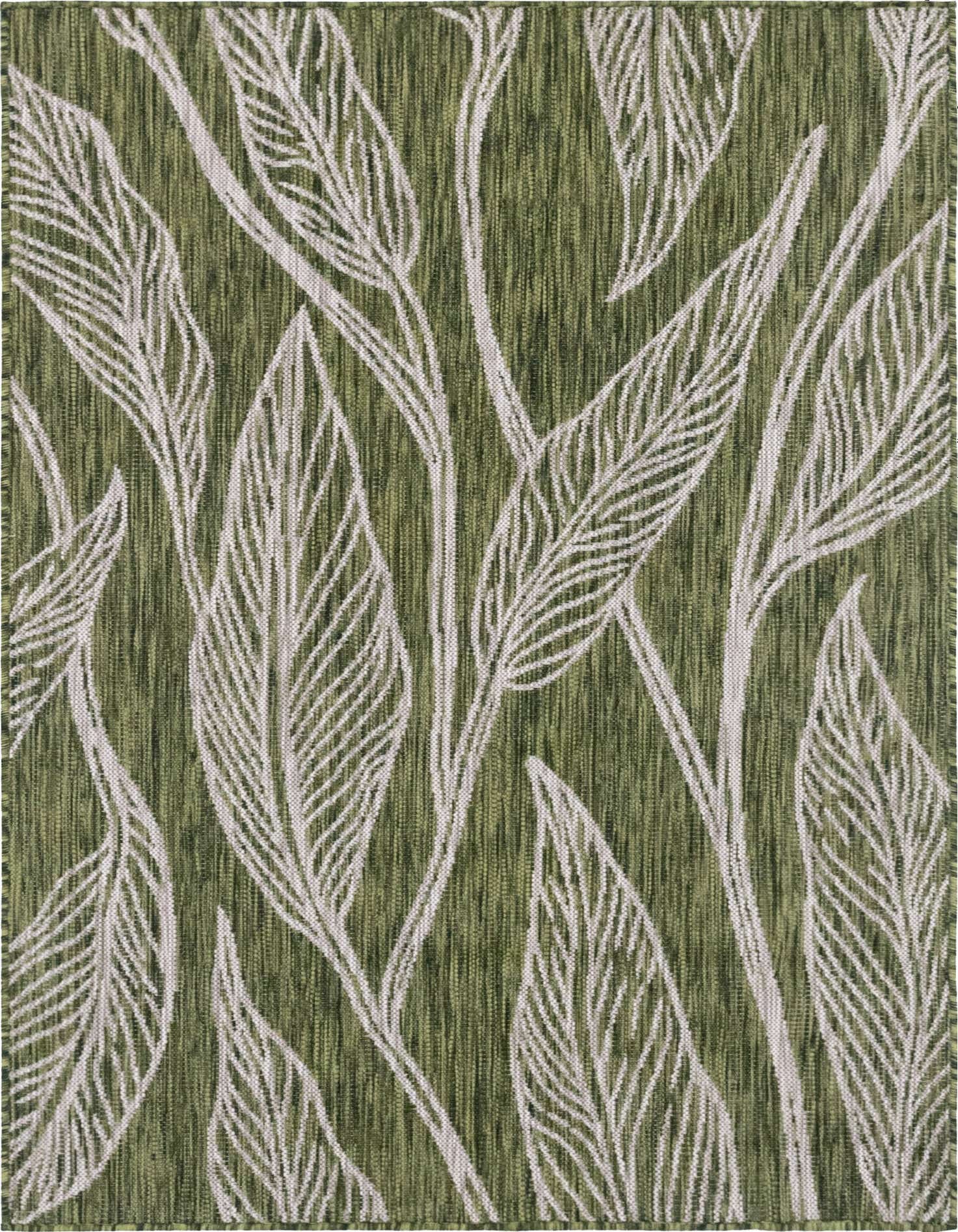 4' x 6' Easy-Clean Botanical Indoor / Outdoor Rug