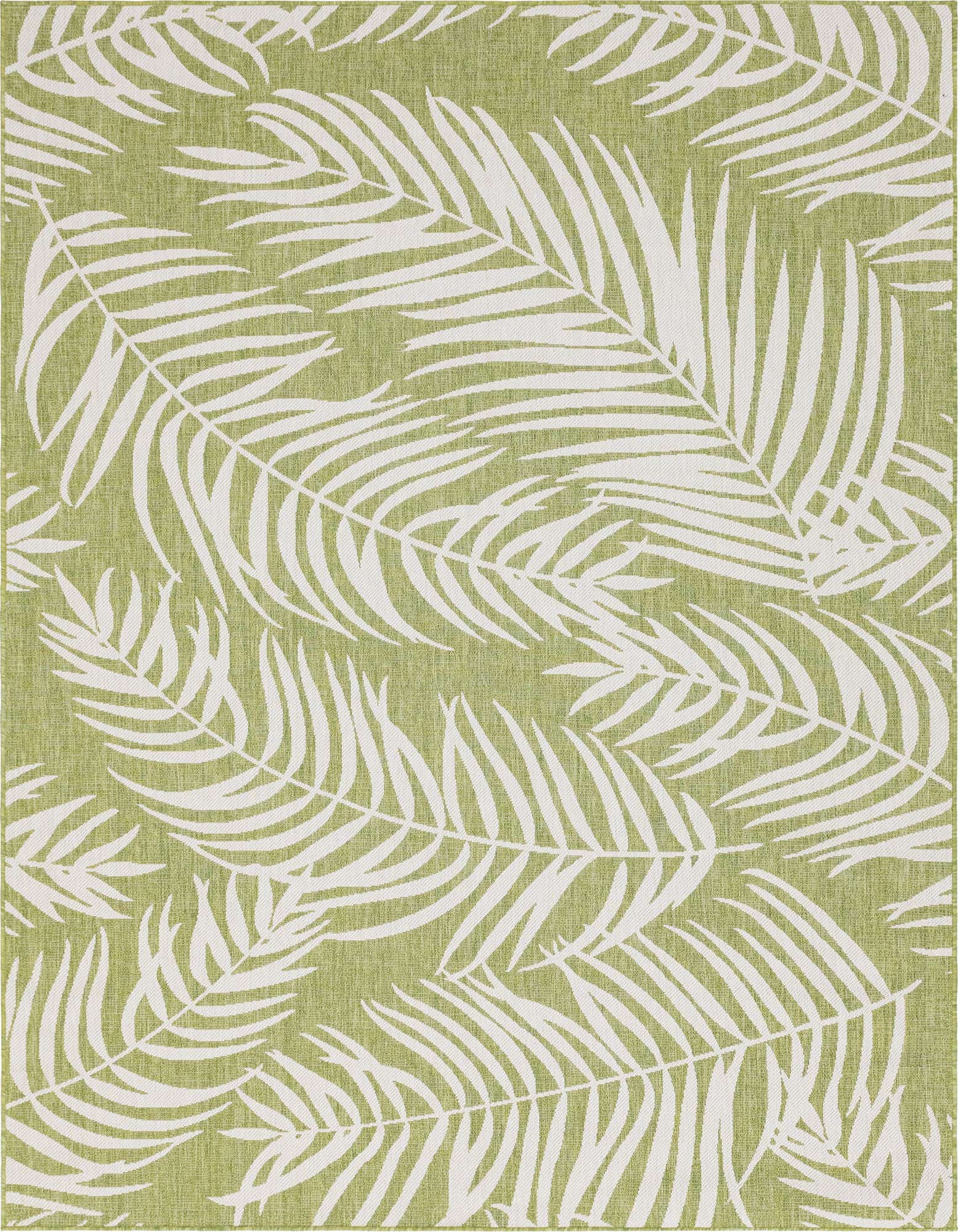 7' 10 x 11' Easy-Clean Botanical Indoor / Outdoor Rug