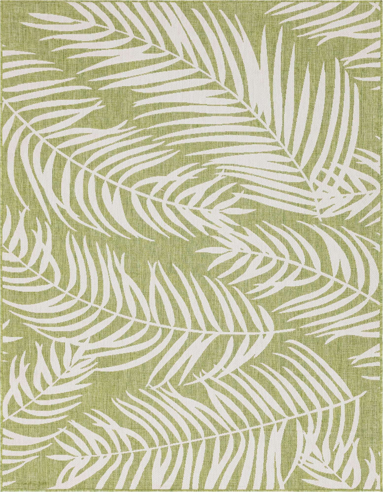 7' x 10' Easy-Clean Botanical Indoor / Outdoor Rug