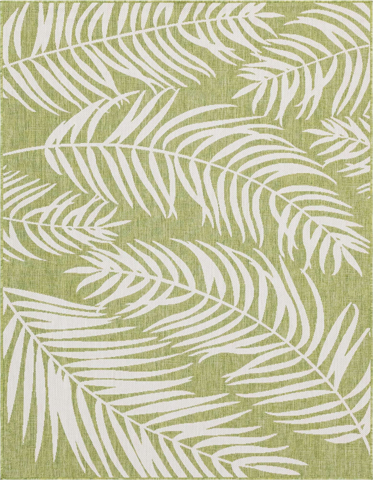 6' x 9' Easy-Clean Botanical Indoor / Outdoor Rug