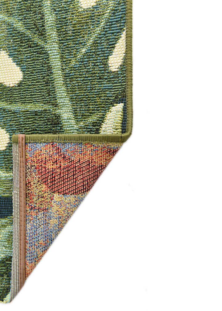 10' x 13' Easy-Clean Botanical Indoor / Outdoor Rug