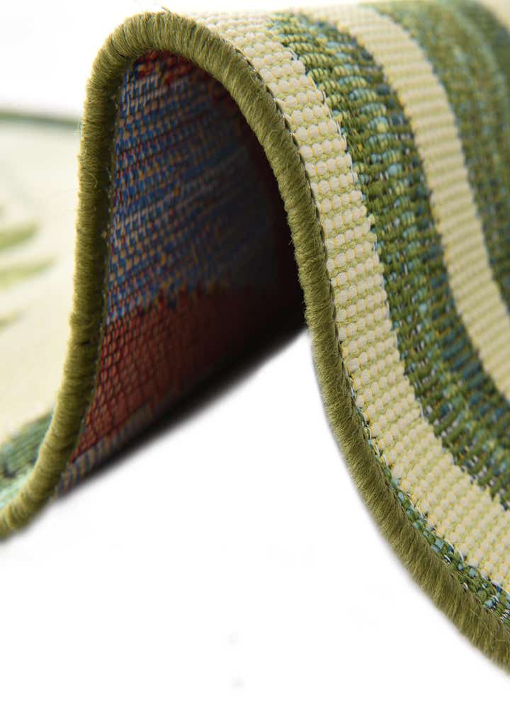 10' x 13' Easy-Clean Botanical Indoor / Outdoor Rug