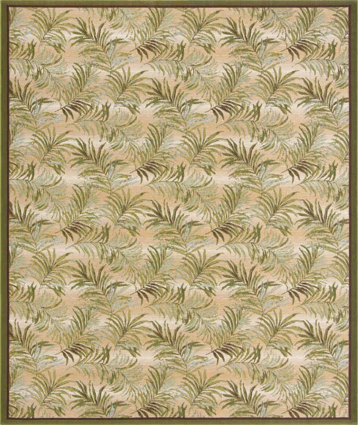 305cm x 365cm Leicht zu reinigen Botanical Innen- / Aussenbereich Teppich