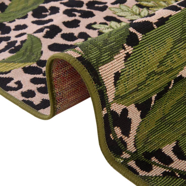 Detail image of 10' x 14' 2 Easy-Clean Botanical Indoor / Outdoor Rug