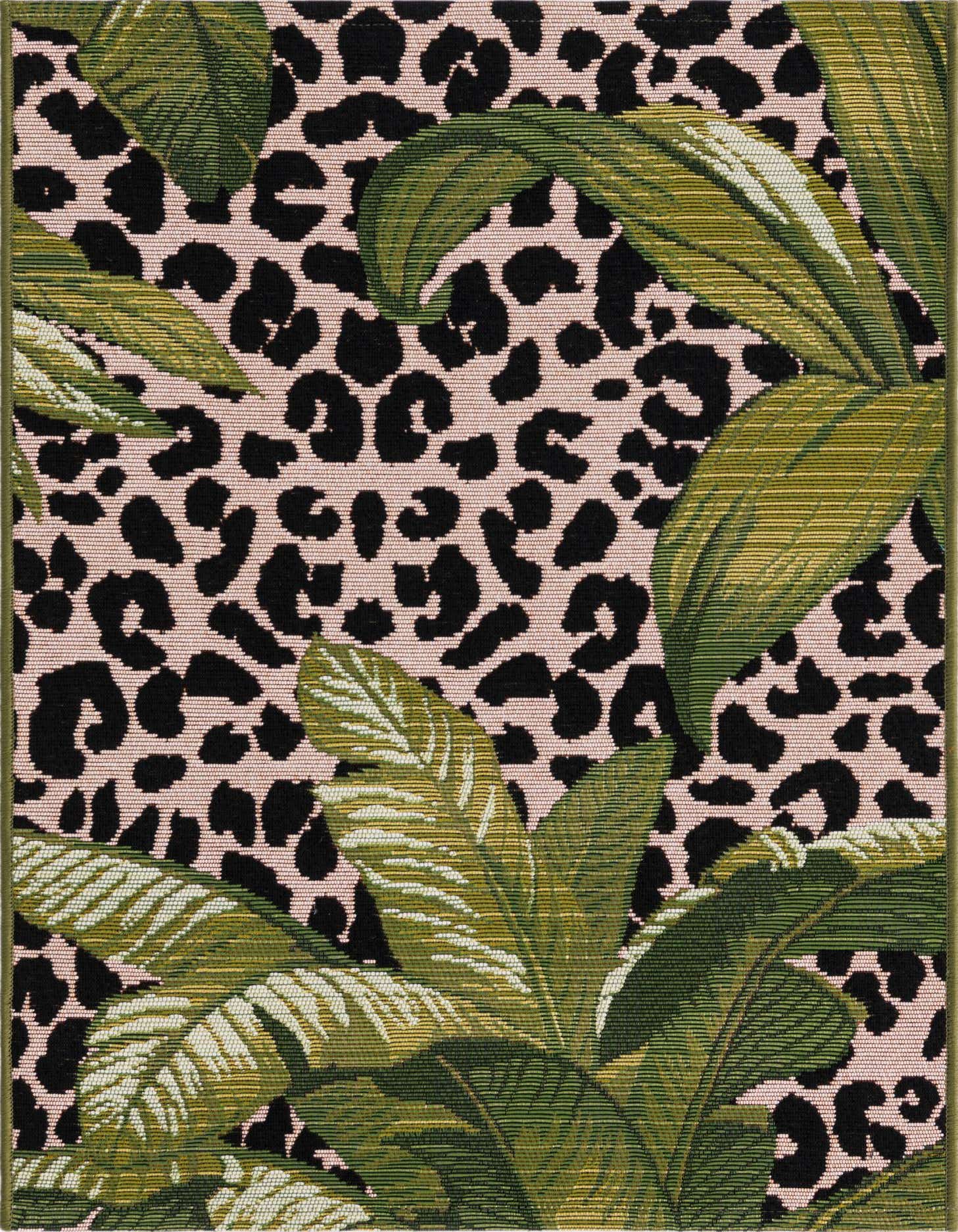 2' x 3' Easy-Clean Botanical Indoor / Outdoor Rug